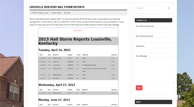 Add storm data to any website in a few simple steps.